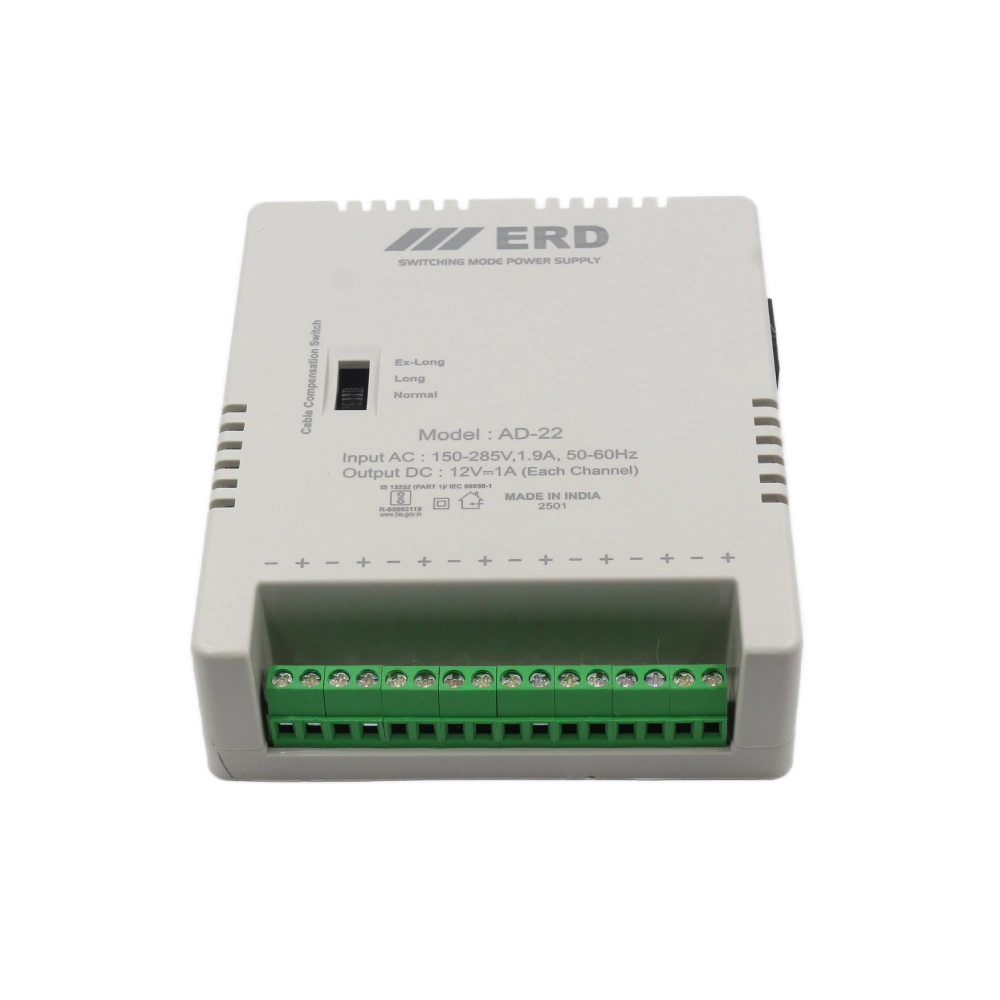 ERD CCTV Power Supply 12v/8a Multi For 8ch (AD22) view 4